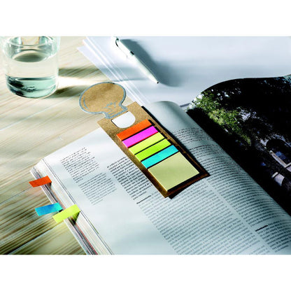IDEA - Bookmark with sticky memo pad