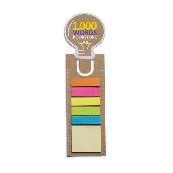 IDEA - Bookmark with sticky memo pad