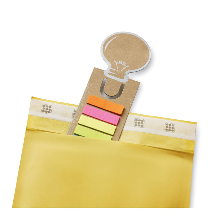 IDEA - Bookmark with sticky memo pad