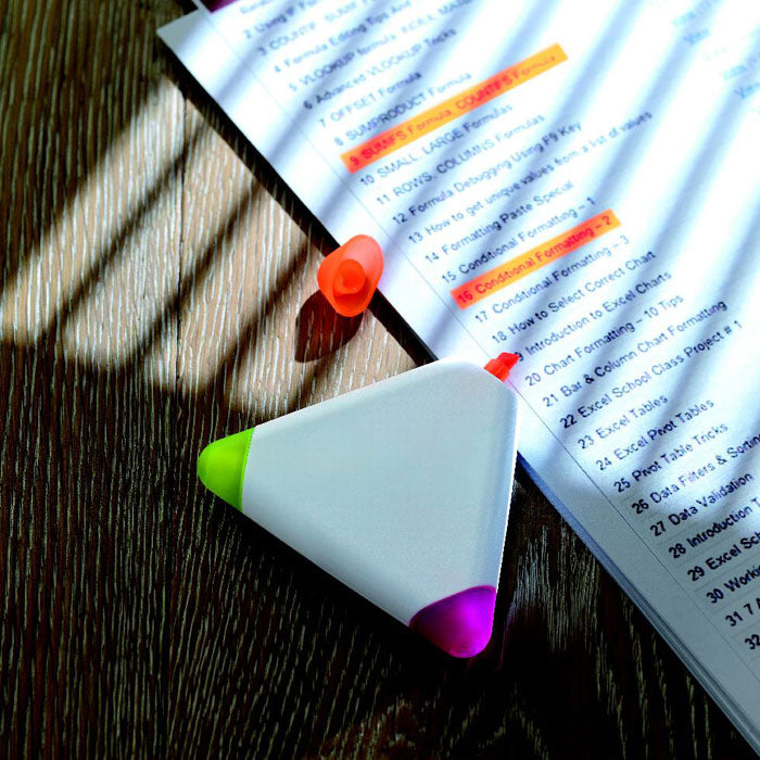 TRIANGULO - Triangular highlighter