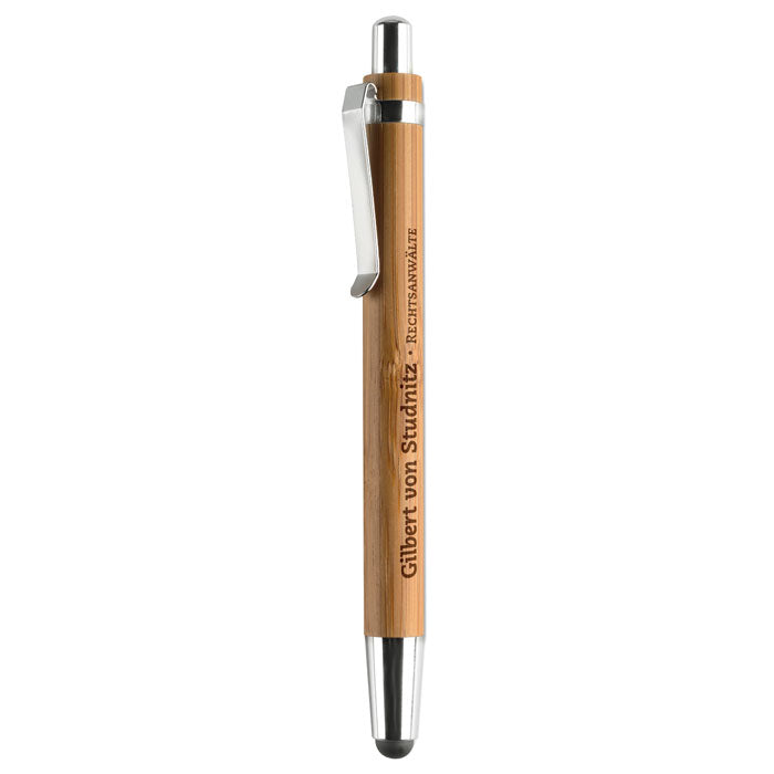 BYRON - Ball pen in ABS and bamboo