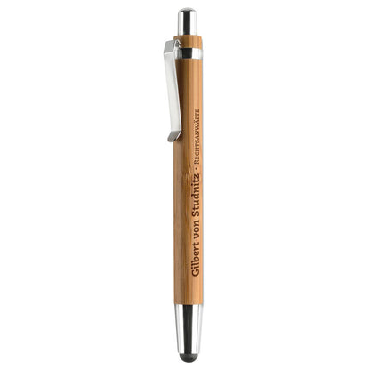 BYRON - Ball pen in ABS and bamboo