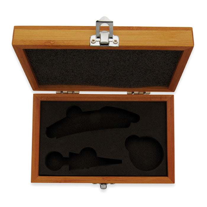 SONOMA - Service à vin en coffret bambou