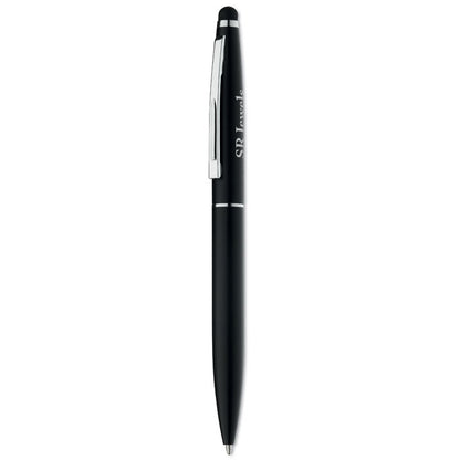 QUIM - Bolígrafo tipo giro con tapa stylus