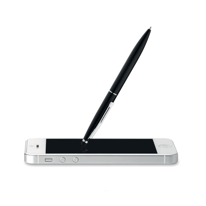 QUIM - Bolígrafo tipo giro con tapa stylus
