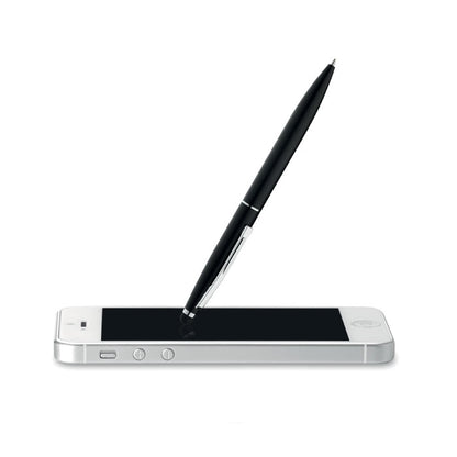 QUIM - Bolígrafo tipo giro con tapa stylus