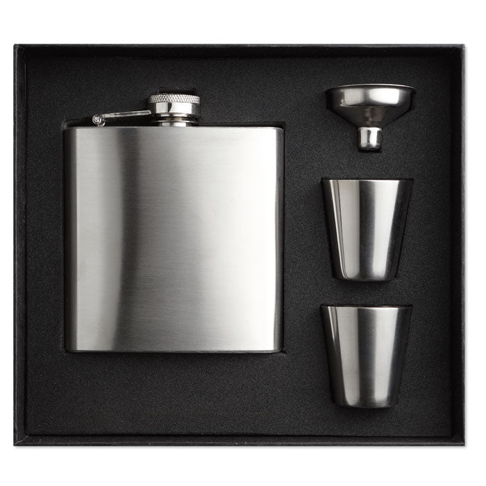 SET DI FIASCHE SLIMMY - Fiaschetta sottile con set di 2 tazze