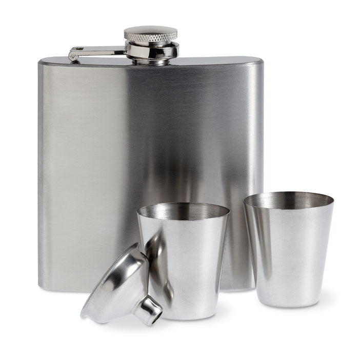 SET DI FIASCHE SLIMMY - Fiaschetta sottile con set di 2 tazze