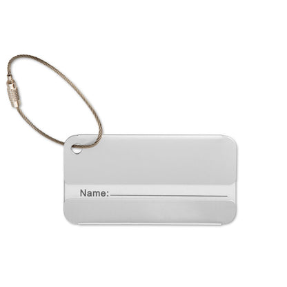 TAGGY - Aluminium luggage tag