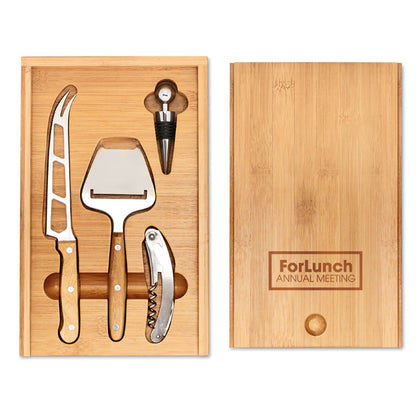WINE&CHEESE - Set de formatge i vi
