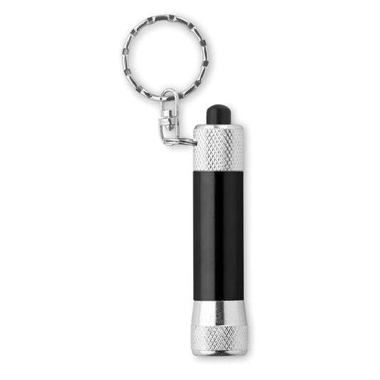 ARIZO - Torche en aluminium avec porte-clés