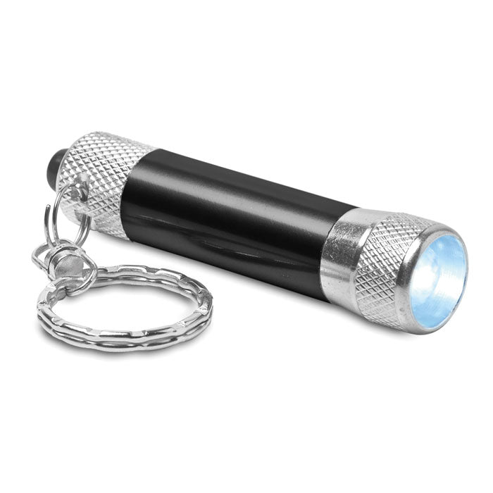 ARIZO – Aluminium-Taschenlampe mit Schlüsselring