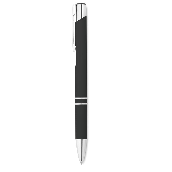 AOSTA - Stylo à bille finition caoutchoutée
