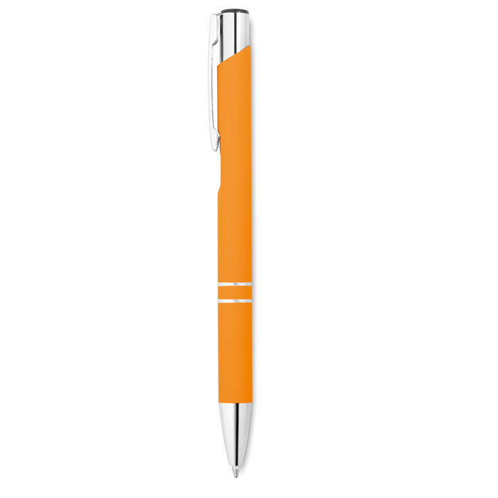 AOSTA - Stylo à bille finition caoutchoutée