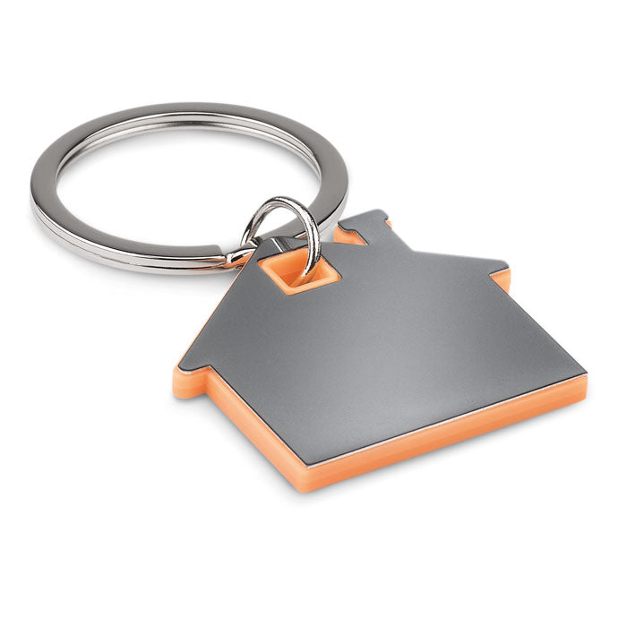 IMBA - House shape plastic key ring