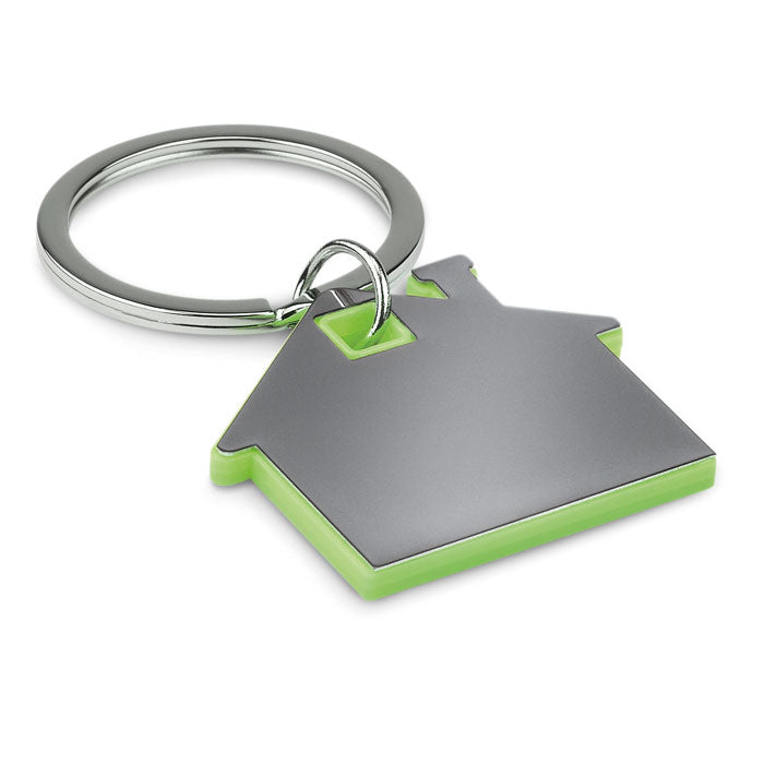 IMBA - House shape plastic key ring
