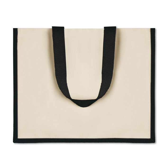 CAMPO DE FIORI – Einkaufstasche aus Jute und Canvas