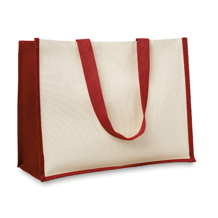 CAMPO DE FIORI – Einkaufstasche aus Jute und Canvas