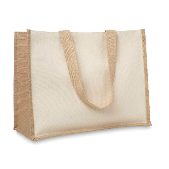 CAMPO DE FIORI – Einkaufstasche aus Jute und Canvas
