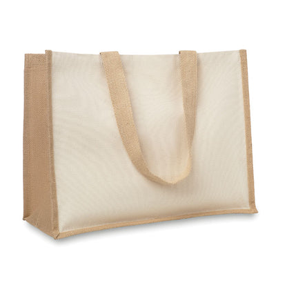 CAMPO DE FIORI – Einkaufstasche aus Jute und Canvas