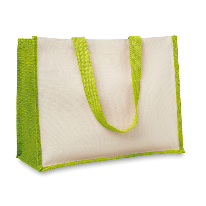 CAMPO DE FIORI – Einkaufstasche aus Jute und Canvas