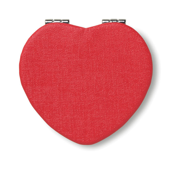 GLOW HEART - Specchio a forma di cuore in PU