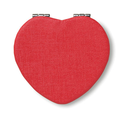 GLOW HEART - Specchio a forma di cuore in PU