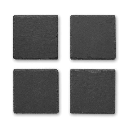 SLATE4 - Sottobicchieri in ardesia con fondo in EVA