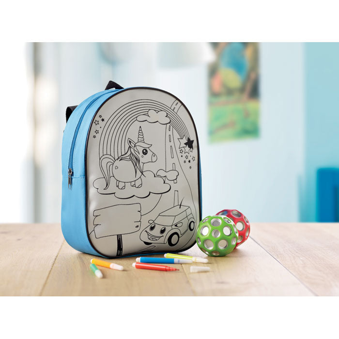 BACKSKETCHY – Rucksack mit 5 Markern