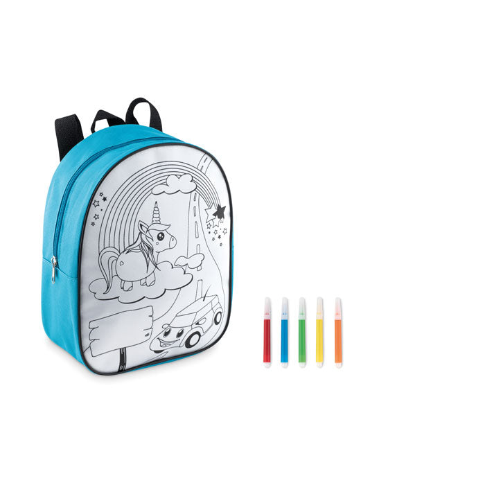 BACKSKETCHY – Rucksack mit 5 Markern