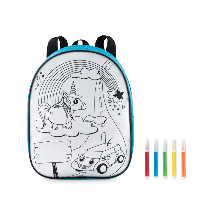 BACKSKETCHY – Rucksack mit 5 Markern
