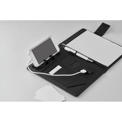 POWERNOTY – A5-Ordner mit Powerbank
