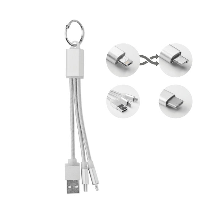 RIZO – Schlüsselanhänger mit USB-Typ-C-Kabel