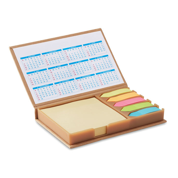 MEMOCALENDAR - Set de notas de escritorio con calendario
