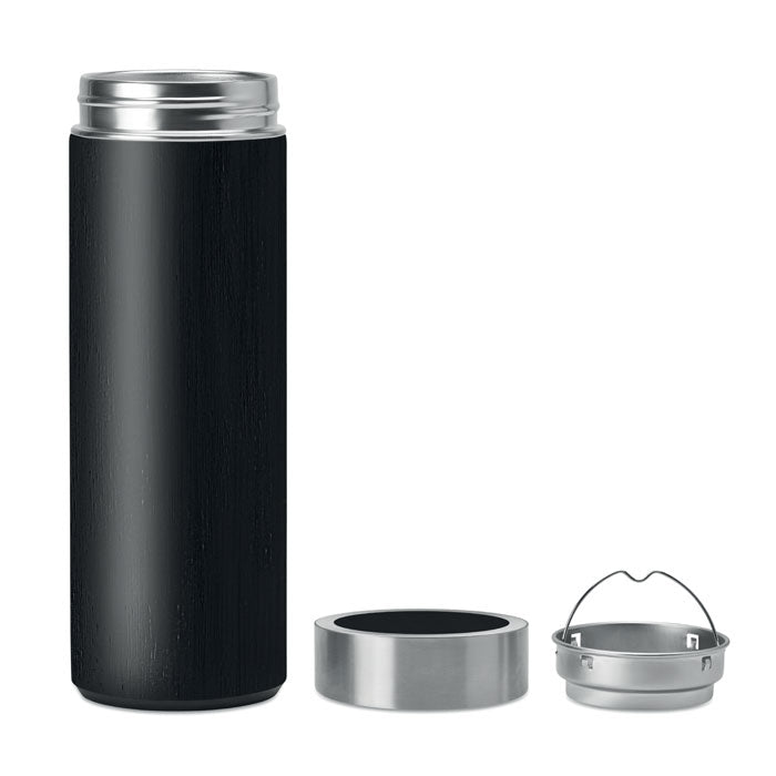 BATUMI - Flacon double paroi en bambou 400ml