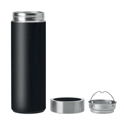 BATUMI - Flacon double paroi en bambou 400ml