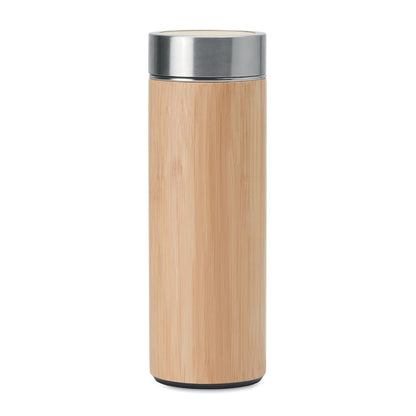 BATUMI - Flacon double paroi en bambou 400ml