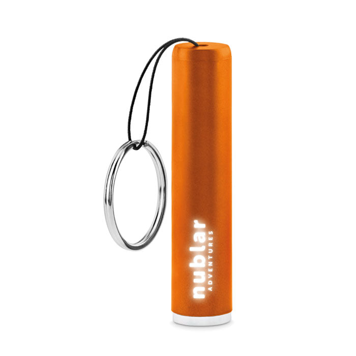 SANLIGHT – Leuchtende Logo-Taschenlampe aus Kunststoff
