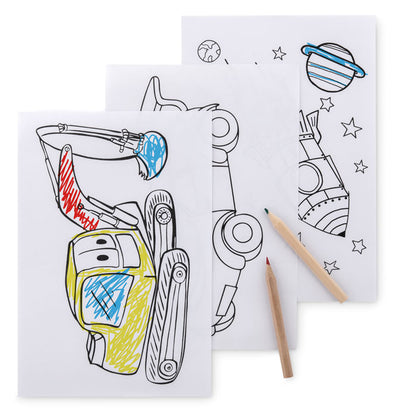 FOLDER2 GO - Set para colorear con 6 lápices