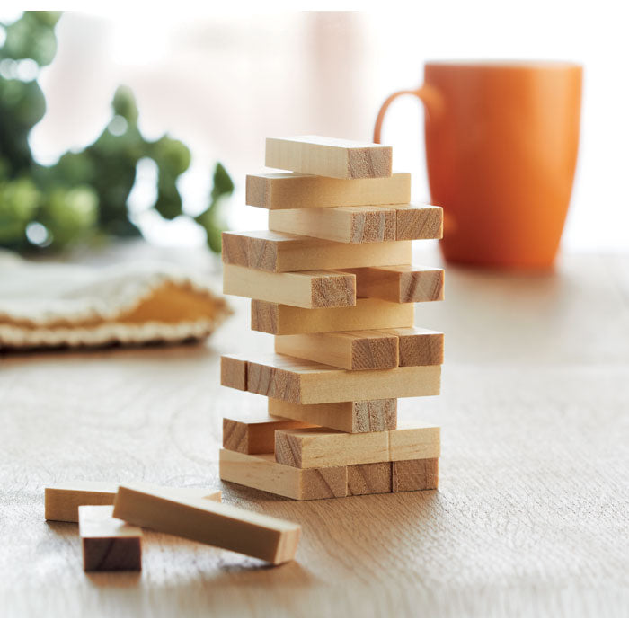 PISA - Tower game in cotton pouch