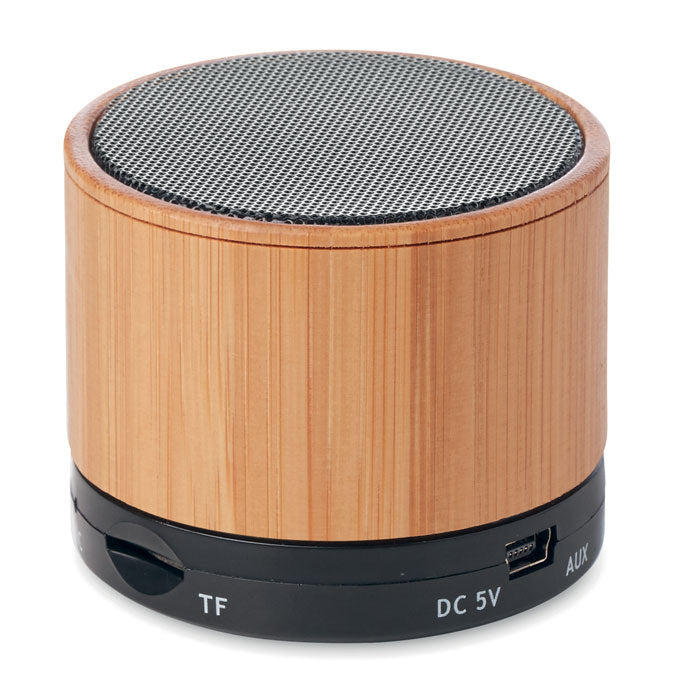 ROUND BAMBOO - Altaveu sense fil
