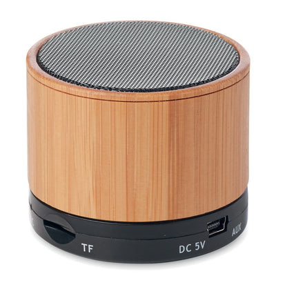 ROUND BAMBOO - Altaveu sense fil