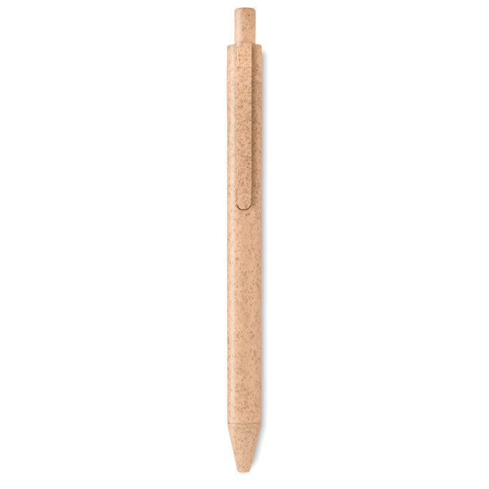 PECAS - Bolígrafo tipo pulsador de paja de trigo/ABS