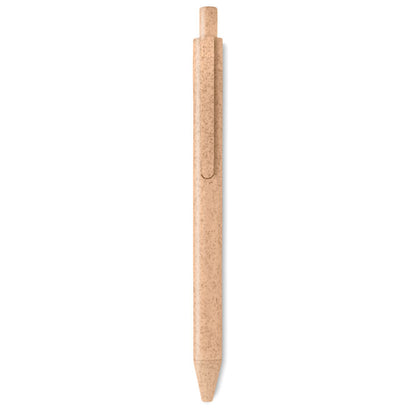 PECAS - Bolígrafo tipo pulsador de paja de trigo/ABS