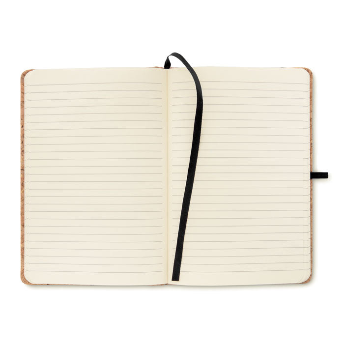 SUBER - Quaderno in sughero A5 96 a righe
