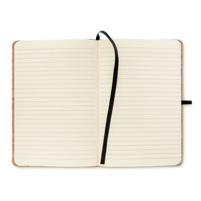 SUBER - Quaderno in sughero A5 96 a righe