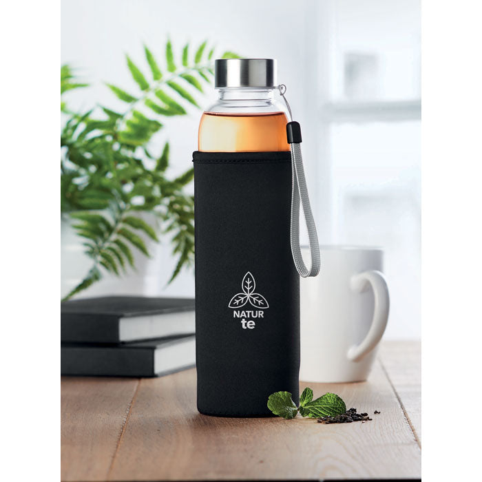 UTAH TEA - Botella de vidrio simple pared 500ml