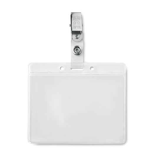 CLIPBADGE - Porta placa de PVC