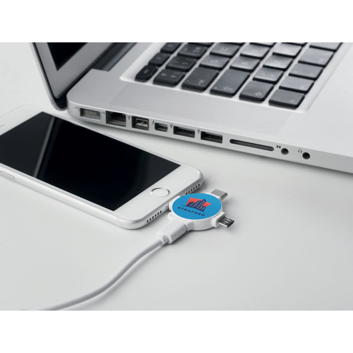 LIGO CABLE - Adaptateur de câble 3 en 1