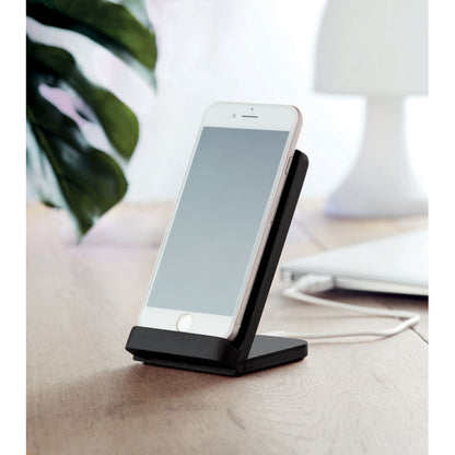 WIRESTAND – Kabelloser Ladeständer aus Bambus, 5 W